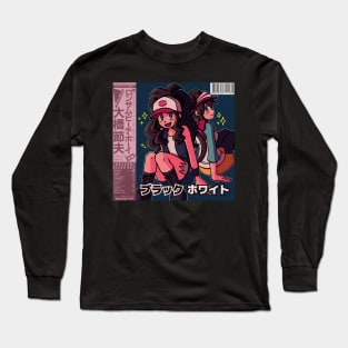 vaporwave anime aesthetic hilda rosa gen 5 video game Long Sleeve T-Shirt